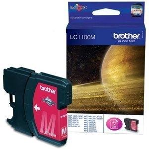 CART.IJ. BROTHER LC 1100M MAGENTAMFC-6490CW/490CW/990CW/790CW/5890CN/5490CN/DCP-385C/6690C/585CW (325 PAG.)