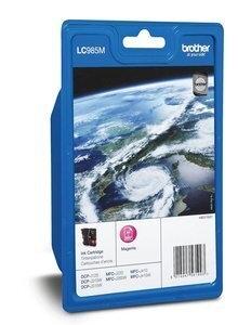 CARTUCHO INKJET BROTHER LC-985MBP MAGENTA DCP-J125/J315W MFC-J265W/J410/J415W (260 PAG.)