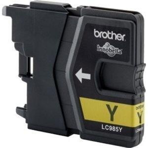 CARTUCHO INKJET BROTHER LC-985YBP AMARILLO DCP-J125/J315W MFC-J265W/J410/J415W (260 PAG.)
