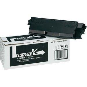 TONER KYOCERA-MITA 1T02KV0NL0 TK-590K FS-C2026/FS-C2126, ECOSYS M6023/M6026/M6526/P6026, FS-C5250 NEGRO (7.000 pág.)