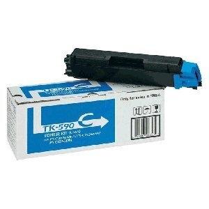TONER KYOCERA-MITA 1T02KVCNL0 TK-590C FS-C2026/FS-C2126, ECOSYS M6023/M6026/M6526/P6026, FS-C5251 CIAN (5.000 pág.)