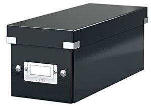 ARCHIVADOR CAJA PARA CD/DVD LEITZ CLICK&STORE 143x136x352 NEGRO