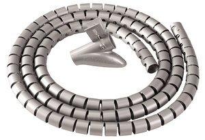 ORGANIZADOR DE CABLES FELLOWES CABLE ZIP PLATA