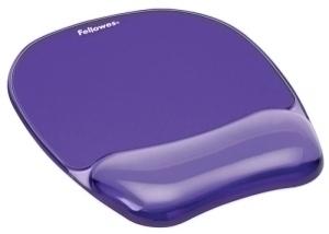 ALFOMBRILLA RATON FELLOWES CON REPOSAMUÑ. GEL VIOLETA /9144104