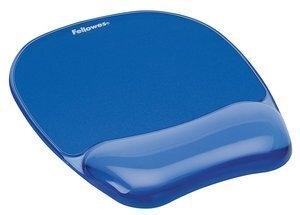 ALFOMBRILLA RATON FELLOWES CON REPOSAMUÑECAS GEL AZUL
