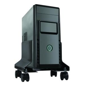 SOPORTE CPU FELLOWES METALICO CON RUEDAS GRAFITO