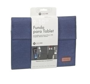 FUNDA TABLET CARCHIVO VENTURE 10,1' UNIVERSAL SOLAPA AZUL /23210009