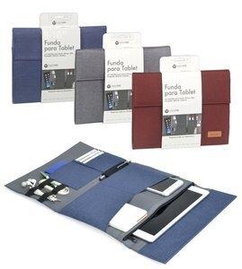 FUNDA TABLET CARCHIVO VENTURE 10,1 UNIVERSAL CON SOLAPA SURTIDO (3 col.)
