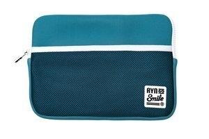 FUNDA PORTATIL SMILE SLEEVE NEOPRENO 15,6 FITNESS AZUL TURQUESA