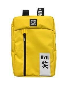 MOCHILA PORTATIL SMILE AKIRA ANTIROBO 16 AMARILLO