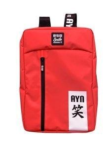 MOCHILA PORTATIL SMILE AKIRA ANTIROBO 16 ROJO