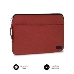 FUNDA PORTATIL SUBBLIM URBAN 15,6' ROJO /SUB-LS-0PS0103