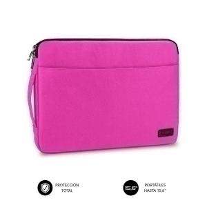 FUNDA PORTATIL SUBBLIM URBAN 15,6' ROSA /SUB-LS-0PS0104