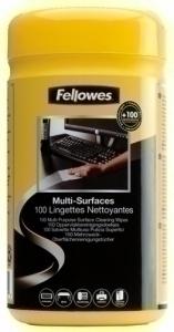 TOALLITAS FELLOWES LIMPIADORAS SUPERFICIES CON DISPENSADOR /9971518