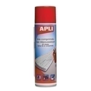 SPRAY DE LIMPIEZA APLI AIRE COMPRIMIDO 400 ML. /11307