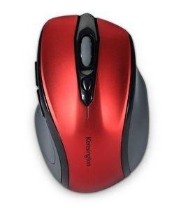 RATON KENSINGTON PRO FIT MEDIANO OPTICO INALAMBRICO ROJO