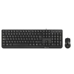 TECLADO Y RATON NGS COCOA USB NEGRO