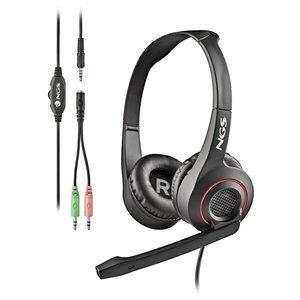 AURICULARES CON MICRO NGS MSX10 PRO DOBLE JACK