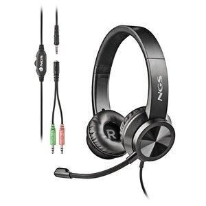 AURICULARES CON MICRO NGS MSX11 PRO DOBLE JACK