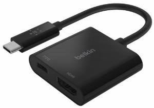 ADAPTADOR BELKIN USB-C A HDMI ADAPTADOR CARGA NEGRO /AVC002BTBK