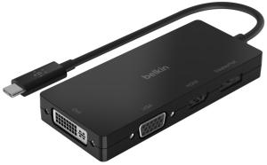 ADAPTADOR BELKIN USB-C A HDMI, VGA, DISP /AVC003BTBK