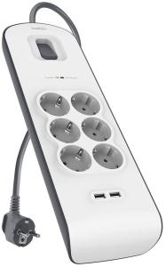 ENCHUFE PROTECTOR BELKIN 6 SALIDAS REGLETA /BSV604VF2M