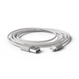 CABLE GROOVY USB - LIGHTNING APPLE ALTO RENDIMIENTO 1,5A BLANCO 1 m.