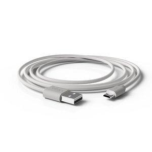 CABLE GROOVY USB - MICRO ALTO RENDIMIENTO 1,5A BLANCO 1 m.