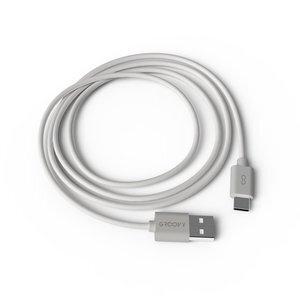 CABLE GROOVY USB - TYPE C ALTO RENDIMIENTO 1,5A BLANCO 1 m.