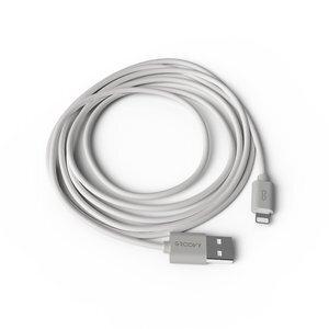 CABLE GROOVY USB - LIGHTNING APPLE ALTO RENDIMIENTO 2,0A BLANCO 2 m.