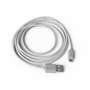CABLE GROOVY USB - MICRO ALTO RENDIMIENTO 2A BLANCO 2 m.