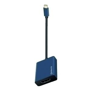 ADAPTADOR SILVER HT USB-C A HDMI 4K AZUL NAVY /112003840199