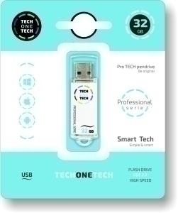 TEC MEMORIA USB 32GB PRO TECH WHITE /TEC3001-32/