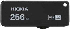 MEMORIA USB 256GB KIOXIA/TOSHIBA TRANSMEMORY U365 3.2 NEGRO (Incluye Canon LPI de 0,24  )