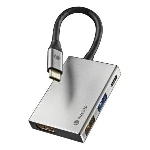 HUB USB NGS 4 PUERTOS USB-C MULTI /WONDERDOCK4