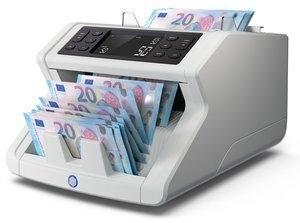 CONTADOR DE BILLETES SAFESCAN 2210 CON DETECTOR ULTRAVIOLETA Y TAMAÑO