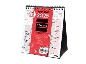 CALENDARIO 2025 FINOCAM SOBREMESA TRIANGULAR MENSUAL PARA ESCRIBIR XS 140x150