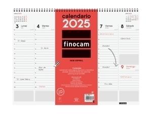 CALENDARIO 2025 FINOCAM VADE ESPIRAL S/V 420x310