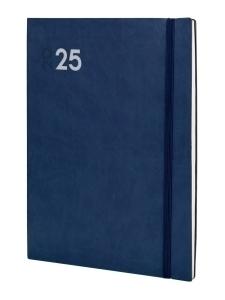 AGENDA 2025 FINOCAM DYNAMIC MARA COSIDA tapa FLEXIBLE GOMA Y12 210x270 S/V AZUL