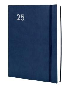 AGENDA 2025 FINOCAM DYNAMIC MARA COSIDA tapa FLEXIBLE GOMA Y12 210x270 D/P AZUL