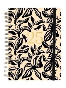 AGENDA ANUAL (2025) FINOCAM ESPIRAL YOU WIRE-O tapa EXTRA con GOMA E10 155x212 D/P HOJAS