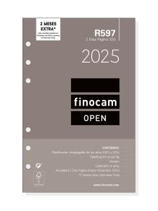 RECAMBIO AGENDA 2025 FINOCAM R597 OPEN 500 117x181 ANUALIDAD 2D/P