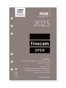 RECAMBIO AGENDA 2025 FINOCAM R598 OPEN 500 117x181 ANUALIDAD D/P