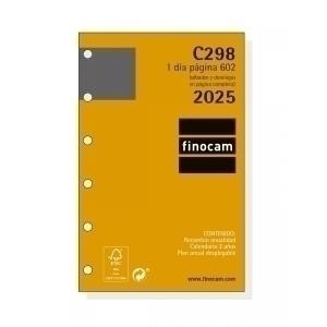 RECAMBIO AGENDA 2025 FINOCAM C298 CLASSIC 602 73x114 ANUALIDAD D/P