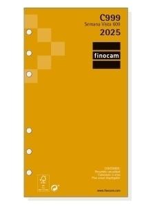 RECAMBIO AGENDA 2025 FINOCAM C999 CLASSIC 609 94x171 ANUALIDAD S/V APAIS.