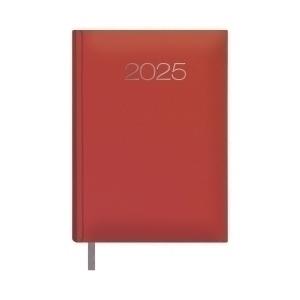 AGENDA ANUAL (2025) DOHE LISBOA COSIDA tapa EXTRA POLIPIEL 14x20 D/P ROJO