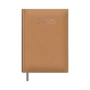 AGENDA ANUAL (2025) DOHE LISBOA COSIDA tapa EXTRA POLIPIEL 14x20 D/P CAMEL
