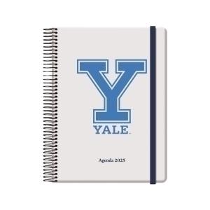 AGENDA ANUAL (2025) DOHE YALE ESPIRAL tapa EXTRA con GOMA 15x21 D/P