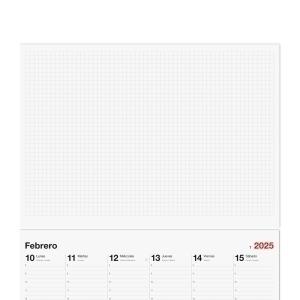 CALENDARIO 2025 MIQUELRIUS VADE BASIC S/V PARA ESCRIBIR A3 420x296 (encolado)