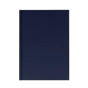 AGENDA ANUAL (2025) OXFORD MINIMAL COSIDA tapa ACOLCHADA A5 210x150 D/P AZUL